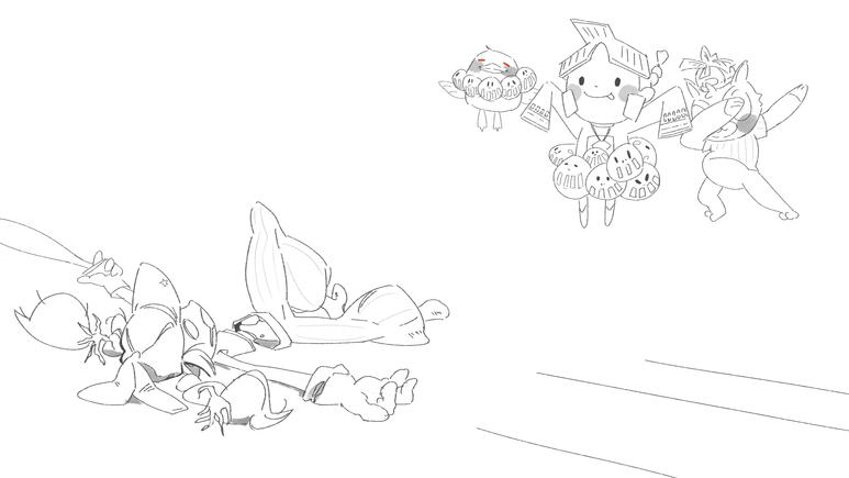 Teted destroying Sabi